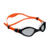 Lunettes de natation Tiger Lsr+ Noir-Orange verres teintés fumés Petite taille Zoggs 461093BKORTSMS