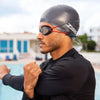 Lunettes de natation Tiger Titanium Gris-Rouge verres miroir fumés Taille standard Zoggs 461094GYRDMSMR
