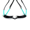 Lunettes de natation Tiger Noir-Turquoise Taille standard Zoggs 461095BKTQCLRR