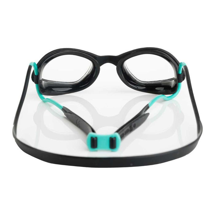 Lunettes de natation Tiger Noir-Turquoise Petite taille Zoggs 461095BKTQCLRS