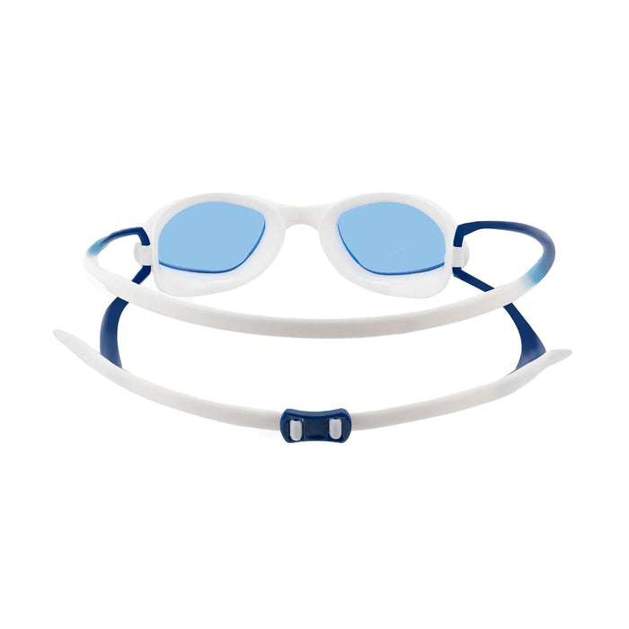 Lunettes de natation Tiger Blanc-Bleu verres teintés bleus Taille standard Zoggs 461095WHBLTBLR