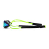 Occhialini da nuoto Fusion Air Titanio Nero-Lime Lenti specchiate oro Zoggs 461106BKLMMGD