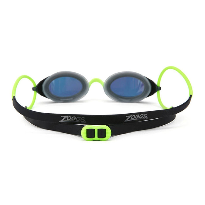Occhialini da nuoto Fusion Air Titanio Nero-Lime Lenti specchiate oro Zoggs 461106BKLMMGD