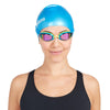 Lunettes de natation Fusion Air Titanium Bleu verres miroir orange Zoggs 461106BLBLMOR