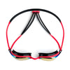 Lunettes de natation Fusion Air Titanium Rouge-Noir verres miroir rouges Zoggs 461106RDBKMRD