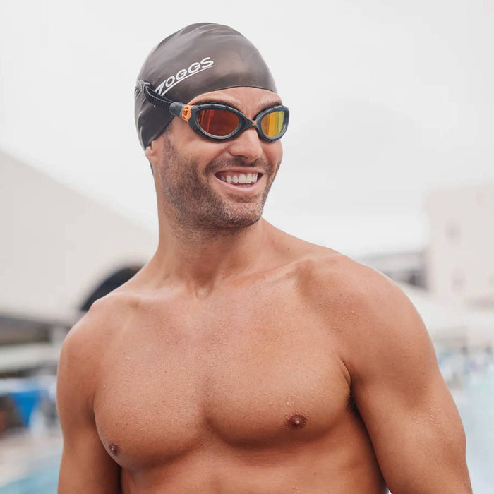 Lunettes de natation Predator Flex Reactor Gris-Orange-Fumé Standard Zoggs 461107GYORRSMR