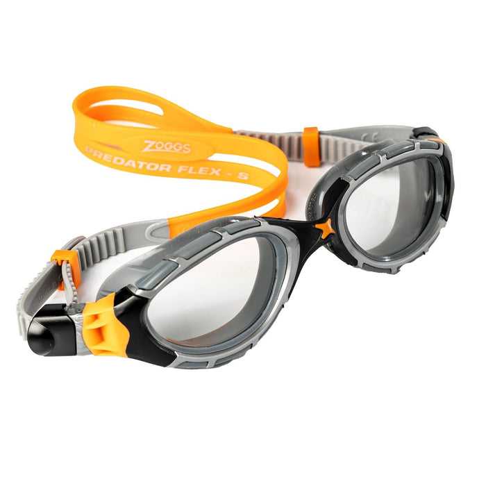 Lunettes de natation Predator Flex Reactor Gris-Orange-Fumé Standard Zoggs 461107GYORRSMR