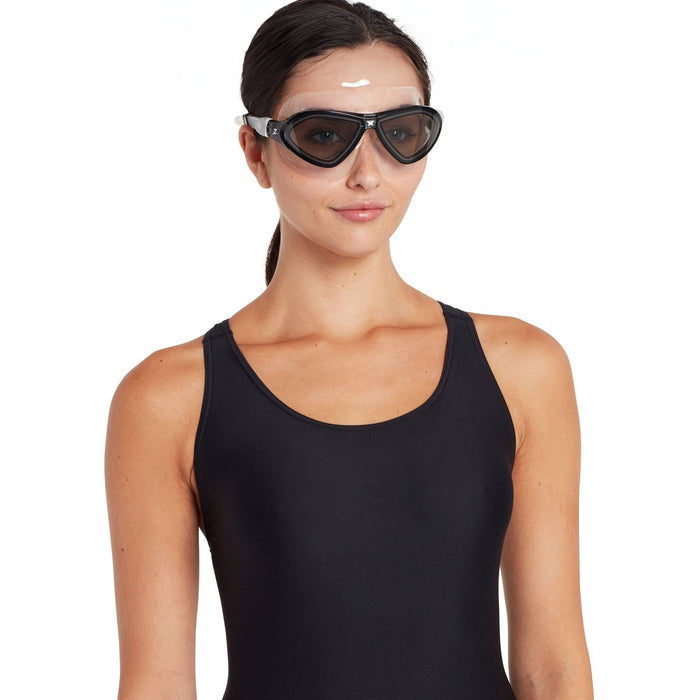 Maschera da Nuoto Horizon Flex Trasparente-Nero Lenti Fumé Zoggs 461108CLBKTSM