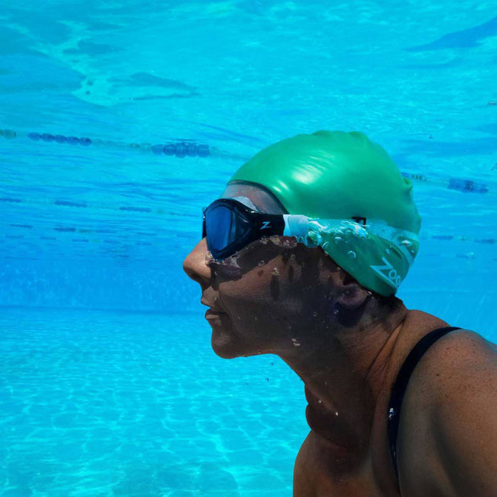 Maschera da Nuoto Horizon Flex Trasparente-Nero Lenti Fumé Zoggs 461108CLBKTSM