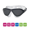 Maschera da Nuoto Horizon Flex Trasparente-Nero Lenti Fumé Zoggs 461108CLBKTSM
