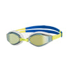 Lunettes de natation Endura Max Titanium jaune-bleu verres miroir vert lime Zoggs 461111YLBLMLM