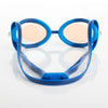 Occhialini da Nuoto Racer Titanium Blu-Chiaro Lenti Specchiate Trasparenti Zoggs 461112BLLBMCL