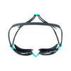 Lunettes de natation Predator Titanium Reactor gris-turquoise petite taille Zoggs 461113GYTQRTIS