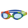 Occhialini da nuoto Bondi Junior Verde-Blu Lenti tonalizzate blu Zoggs 461301GNBLTBL