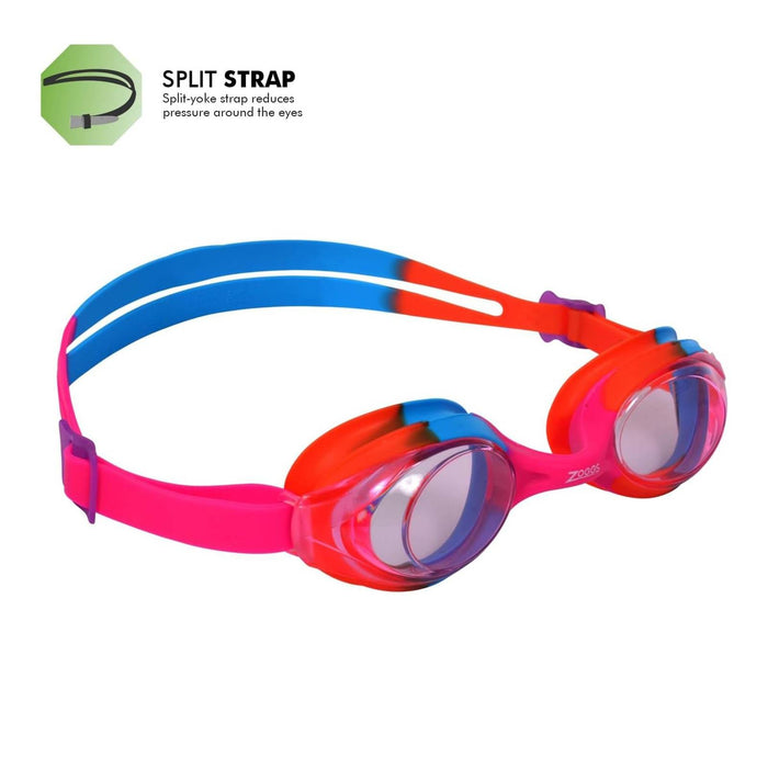 Occhialini da nuoto Bondi Junior Rosa-Arancione Lenti tonalizzate rosa Zoggs 461301PKORTPK
