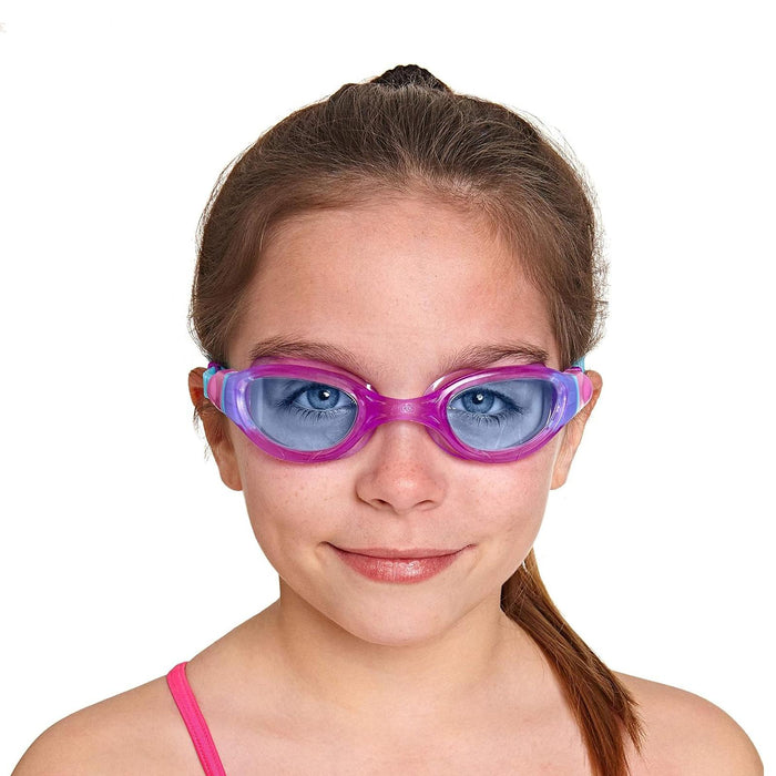 Occhialini da nuoto Phantom 2.0 Junior Viola-Acqua Lenti tonalizzate blu Zoggs 461312PUAQTBL