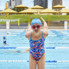 Occhialini da nuoto Phantom Elite Mirror Junior Rosa-Blu Lenti specchiate rosse Zoggs 461316PKBLMRD