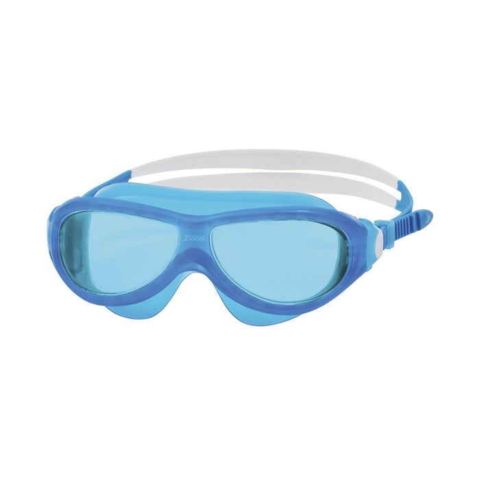 Masque de natation Phantom Junior Bleu-Blanc verres teintés bleus Zoggs 461317BLWHTBL