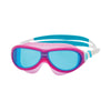 Masque de natation Phantom Junior Rose-Blanc verres teintés bleus Zoggs 461317PKWHTBL