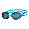 Lunettes de natation Predator Junior Bleu clair-Bleu verres fumés Zoggs 461319LBBLTSM