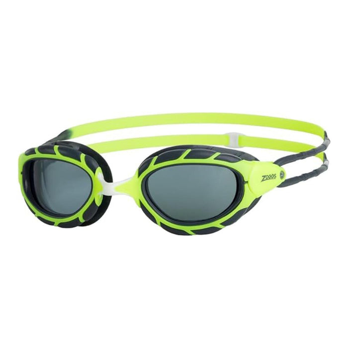 Lunettes de natation Predator Junior Vert citron-Gris verres fumés Zoggs 461319LMGYTSM