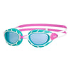 Occhialini da nuoto Predator Junior Rosa-Turchese Lenti tonalizzate blu Zoggs 461319PKTQTBL