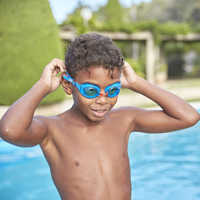 Occhialini da nuoto Ripper Junior Blu-Rosso Lenti tonalizzate blu Zoggs 461323BLRDTBL