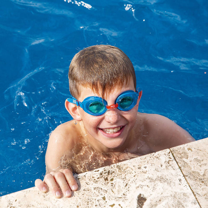 Occhialini da nuoto Ripper Junior Blu-Rosso Lenti tonalizzate blu Zoggs 461323BLRDTBL