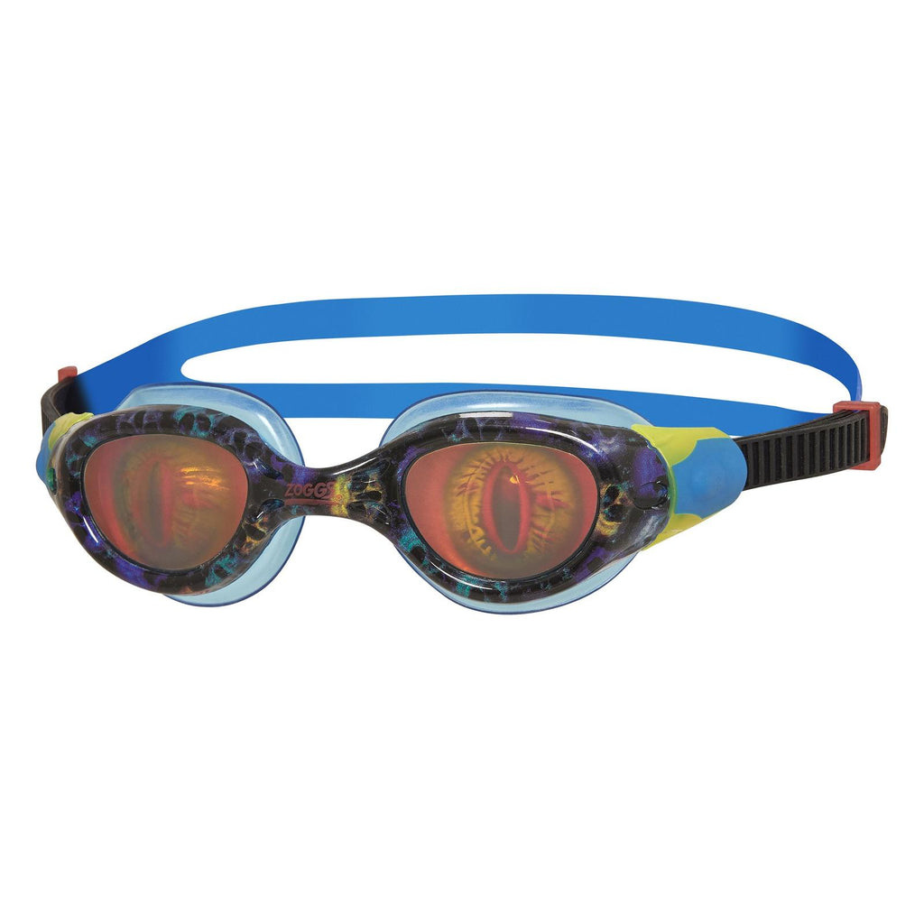 Lunettes de natation Sea Demon Junior Noir-Bleu verres holographiques Zoggs 461324BKBLHOL