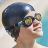 Lunettes de natation Sea Demon Junior Noir-Bleu verres holographiques Zoggs 461324BKBLHOL