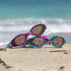 Lunettes de natation Sea Demon Junior Noir-Bleu verres holographiques Zoggs 461324BKBLHOL