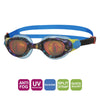 Lunettes de natation Sea Demon Junior Noir-Bleu verres holographiques Zoggs 461324BKBLHOL