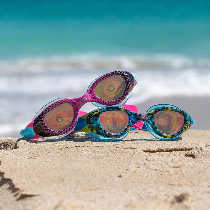 Lunettes de natation Sea Demon Junior Violet-Rose verres holographiques Zoggs 461324PUPKHOL