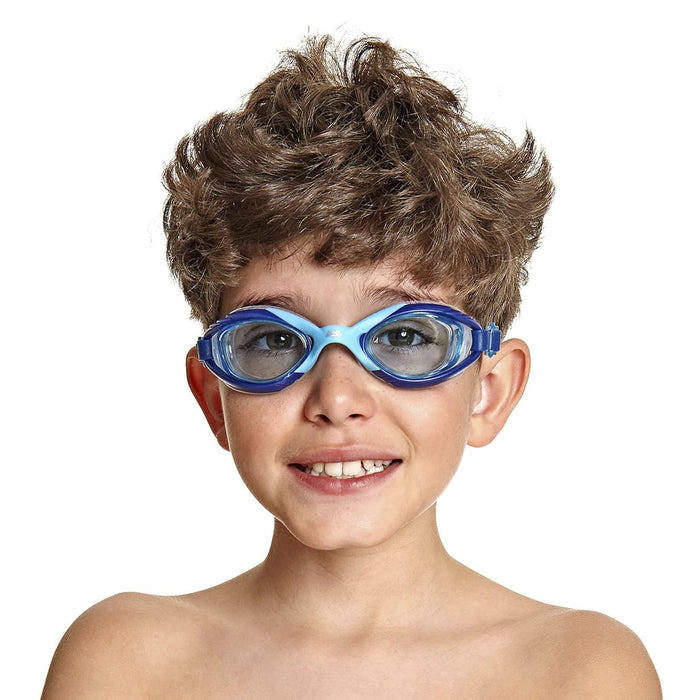 Lunettes de natation Sonic Air 2.0 Junior Bleu-Orange verres teintés bleus Zoggs 461325BLORTBL