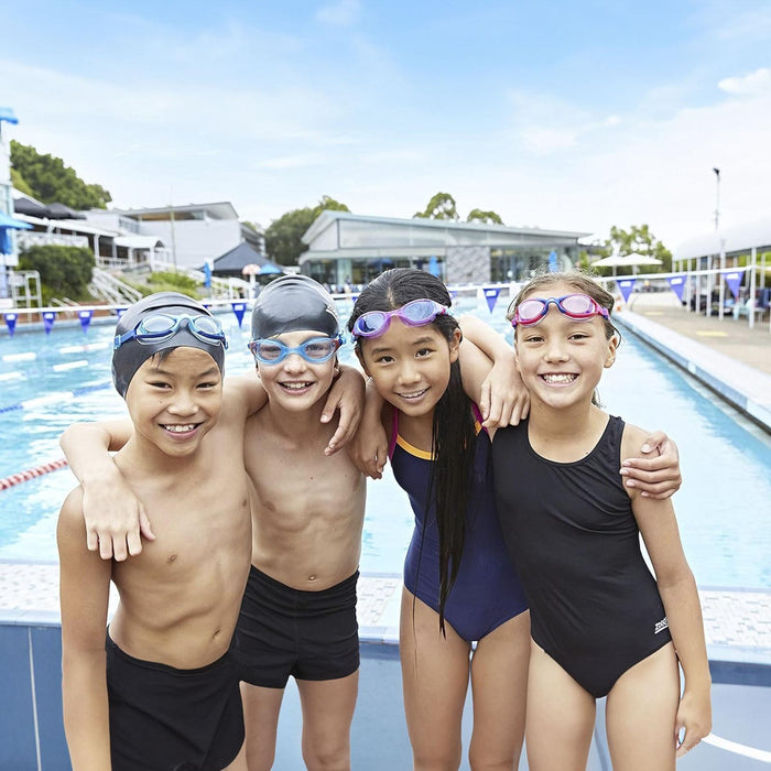 Lunettes de natation Sonic Air 2.0 Junior Bleu-Orange verres teintés bleus Zoggs 461325BLORTBL