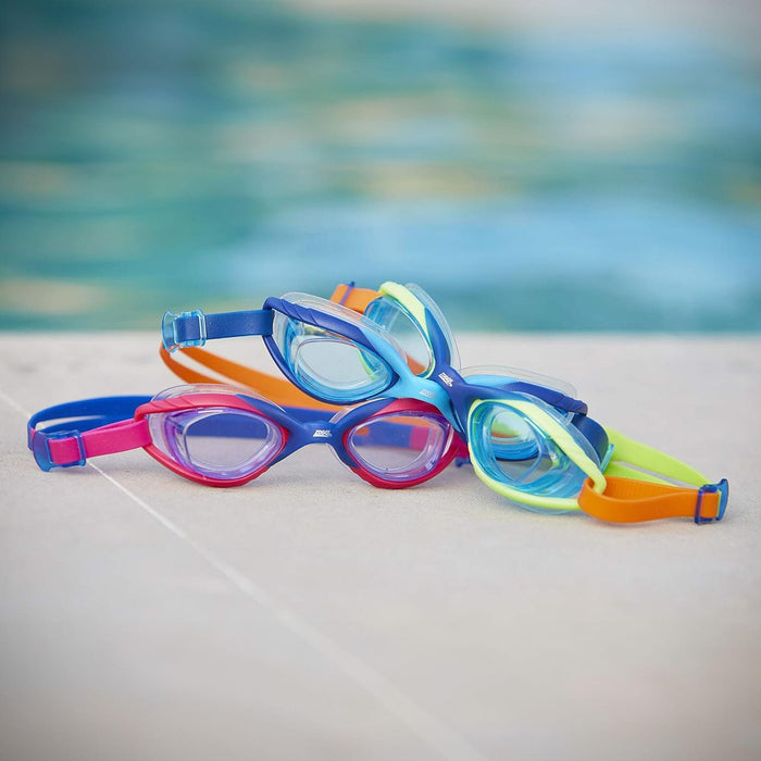 Lunettes de natation Sonic Air 2.0 Junior Vert-Bleu verres teintés bleus Zoggs 461325GNBLTBL
