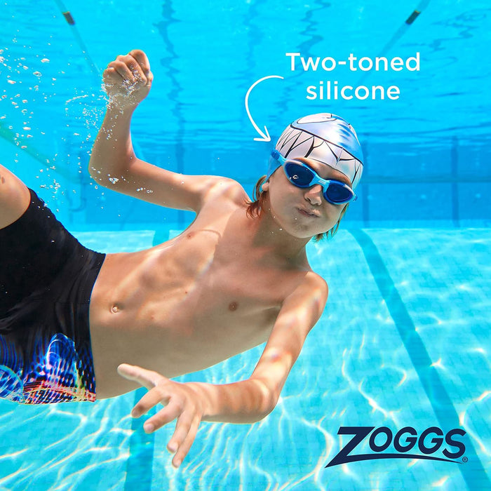 Occhialini da nuoto Super Seal Junior Blu-Mimetico Lenti tonalizzate blu Zoggs 461327BLCMTBL