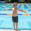 Lunettes de natation Super Seal Junior Rouge-Bleu verres teintés bleus Zoggs 461327RDBLTBL