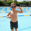Lunettes de natation Super Seal Junior Rouge-Bleu verres teintés bleus Zoggs 461327RDBLTBL