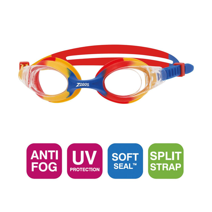 Occhialini da nuoto Little Bondi Bambini Giallo-Rosso Zoggs 461401YLRDCLR