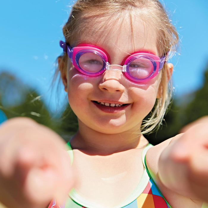Lunettes de natation Little Ripper Enfant Rose-Violet Verres teintés violets Zoggs 461417PKPUTPU