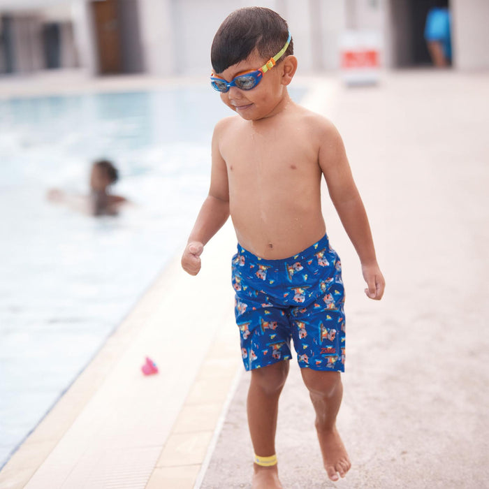 Lunettes de natation Little Sonic Air Enfant Bleu-Vert verres teintés bleus Zoggs 461418BLGNTBL