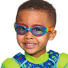 Occhialini da nuoto Little Sonic Air Bambini Blu-Arancione Lenti tonalizzate blu Zoggs 461418BLORTBL
