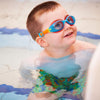Occhialini da nuoto Little Sonic Air Bambini Blu-Arancione Lenti tonalizzate blu Zoggs 461418BLORTBL
