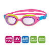 Occhialini da nuoto Little Sonic Air Bambini Rosa-Verde Lenti tonalizzate viola Zoggs 461418PKGNTPU