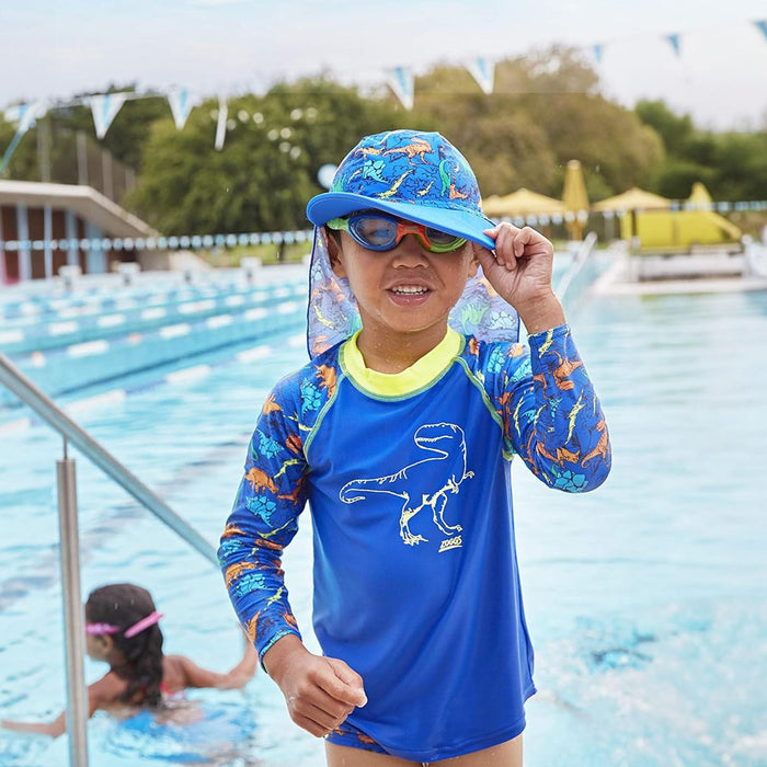 Occhialini da nuoto Little Super Seal Bambini Arancione-Verde Zoggs 461419ORGNCLR