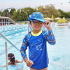 Occhialini da nuoto Little Super Seal Bambini Arancione-Verde Zoggs 461419ORGNCLR