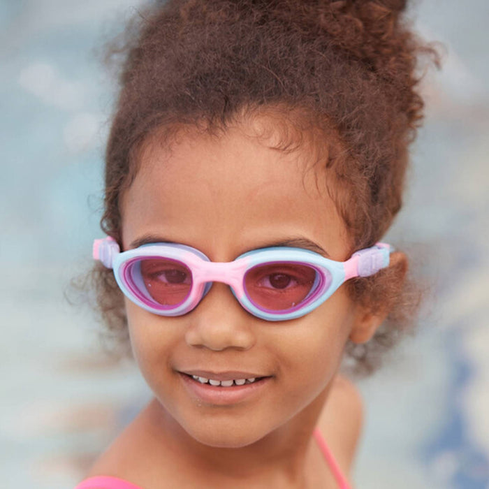 Lunettes de natation Little Super Seal Enfants Rose-Violet verres teintés roses Zoggs 461419PKPUTPK