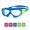 Maschera da nuoto Phantom Bambini Blu-Turchese Zoggs 461423BLTQCLR