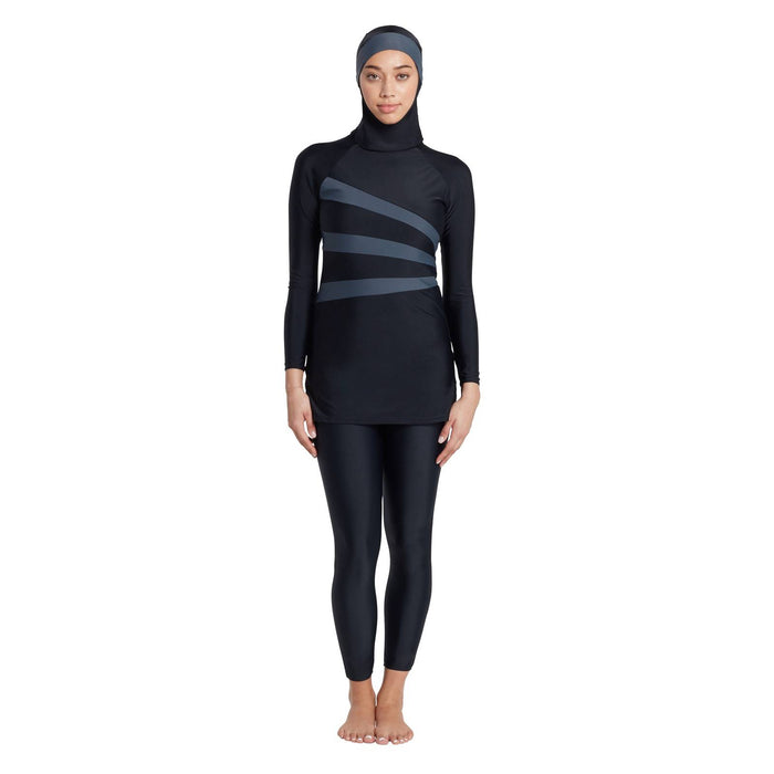 Maillot de bain Meelup Modesty Femme Noir Taille 34-S Zoggs 462163BKGY34